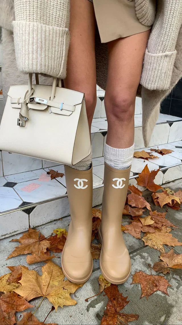 ROMY - Elegante Regenstiefel