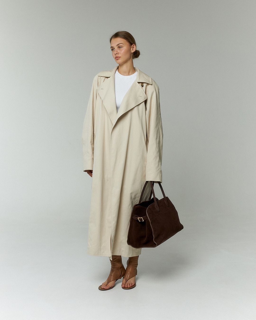 Musthave Suede Bag - Coffee