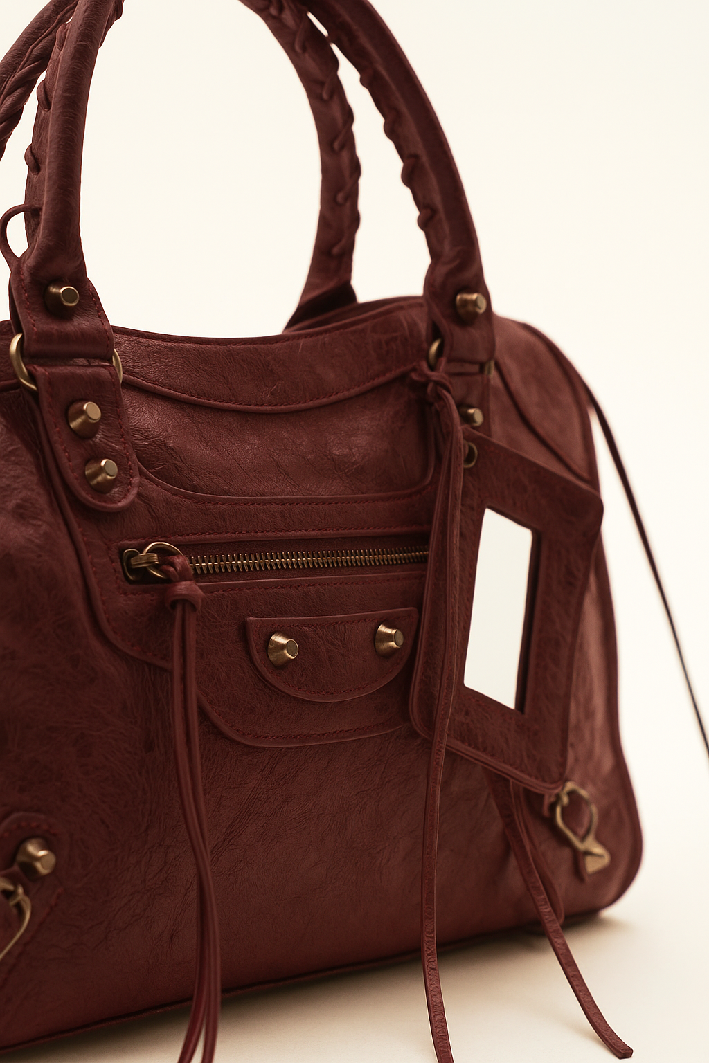 Mini It girl bag - Wine Red