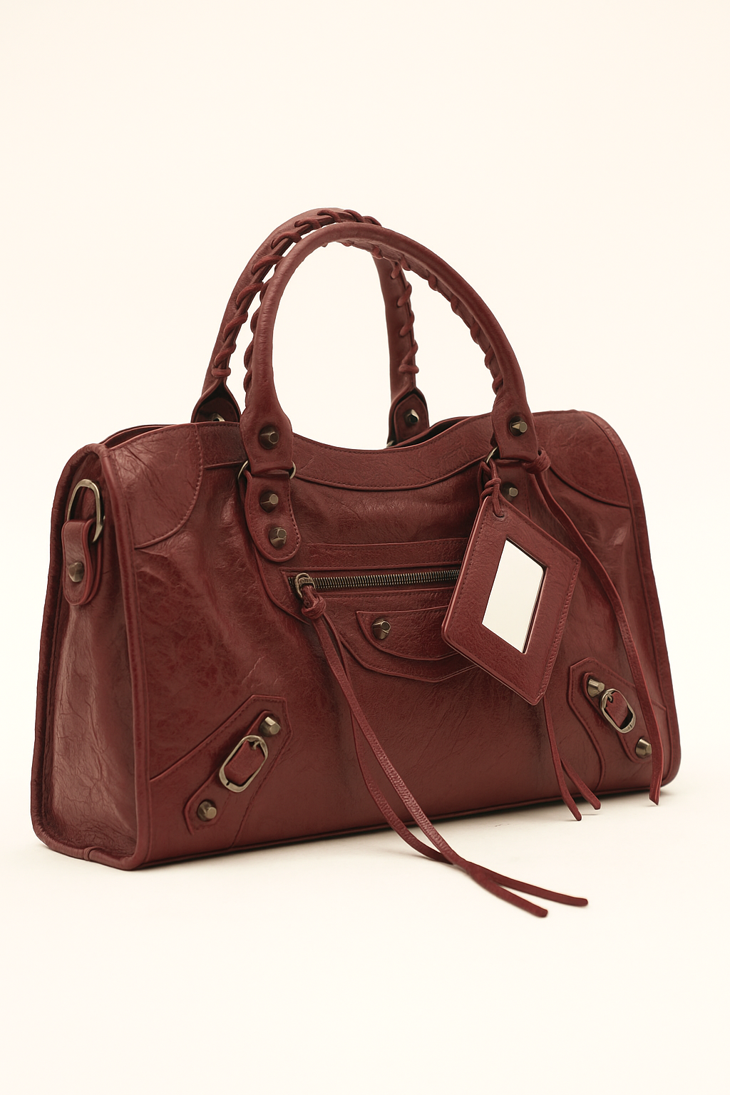 It girl bag - Wine Red