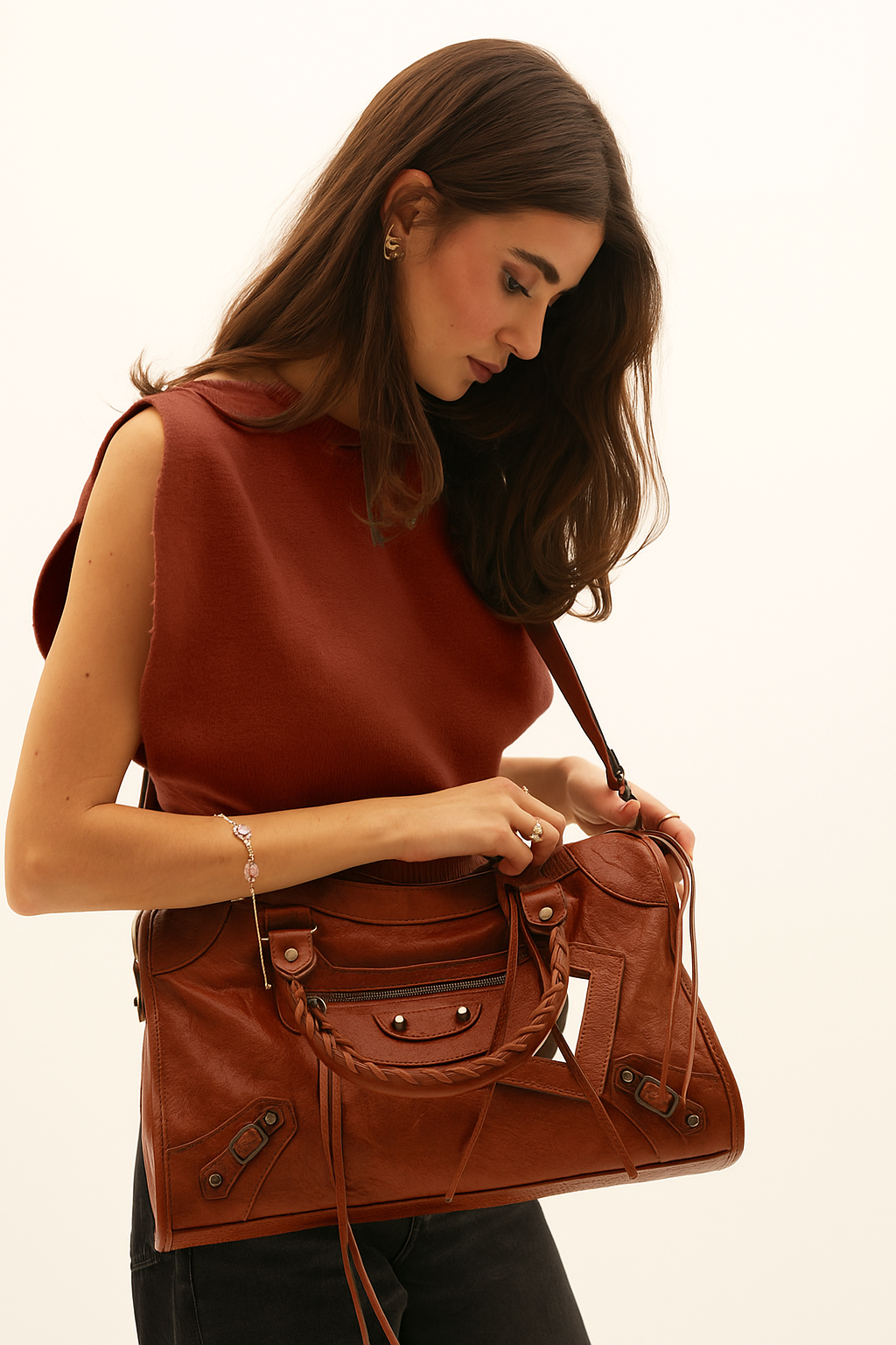 It girl bag - Brown