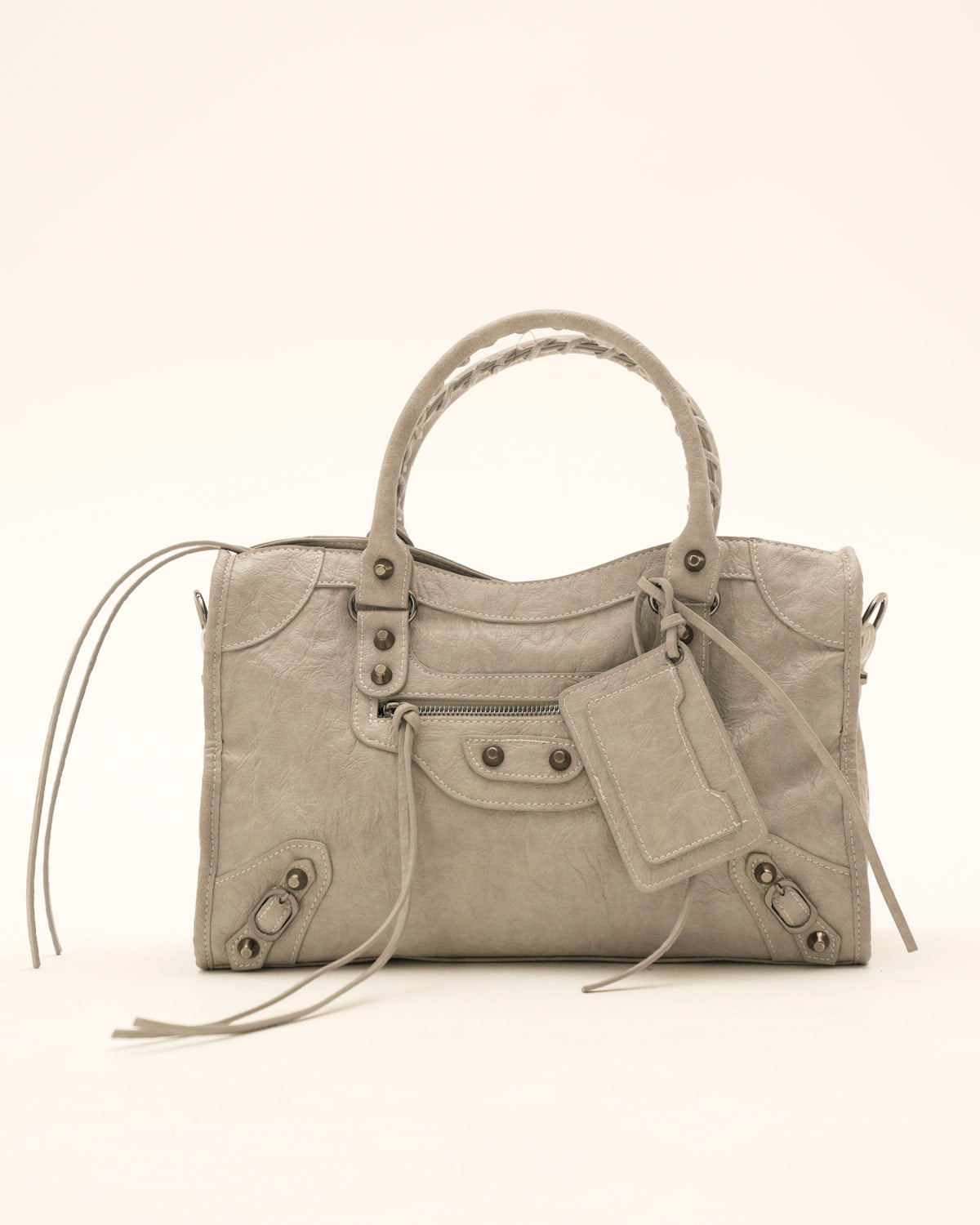 Mini It girl bag - Light grey