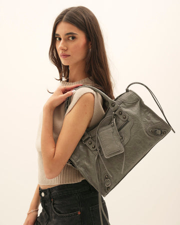 Mini It girl bag - Dark grey