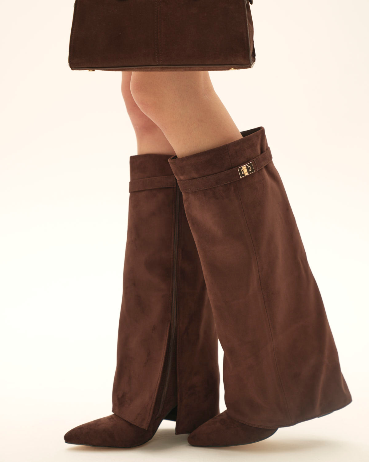 Lavista Suede knee high boots - Brown