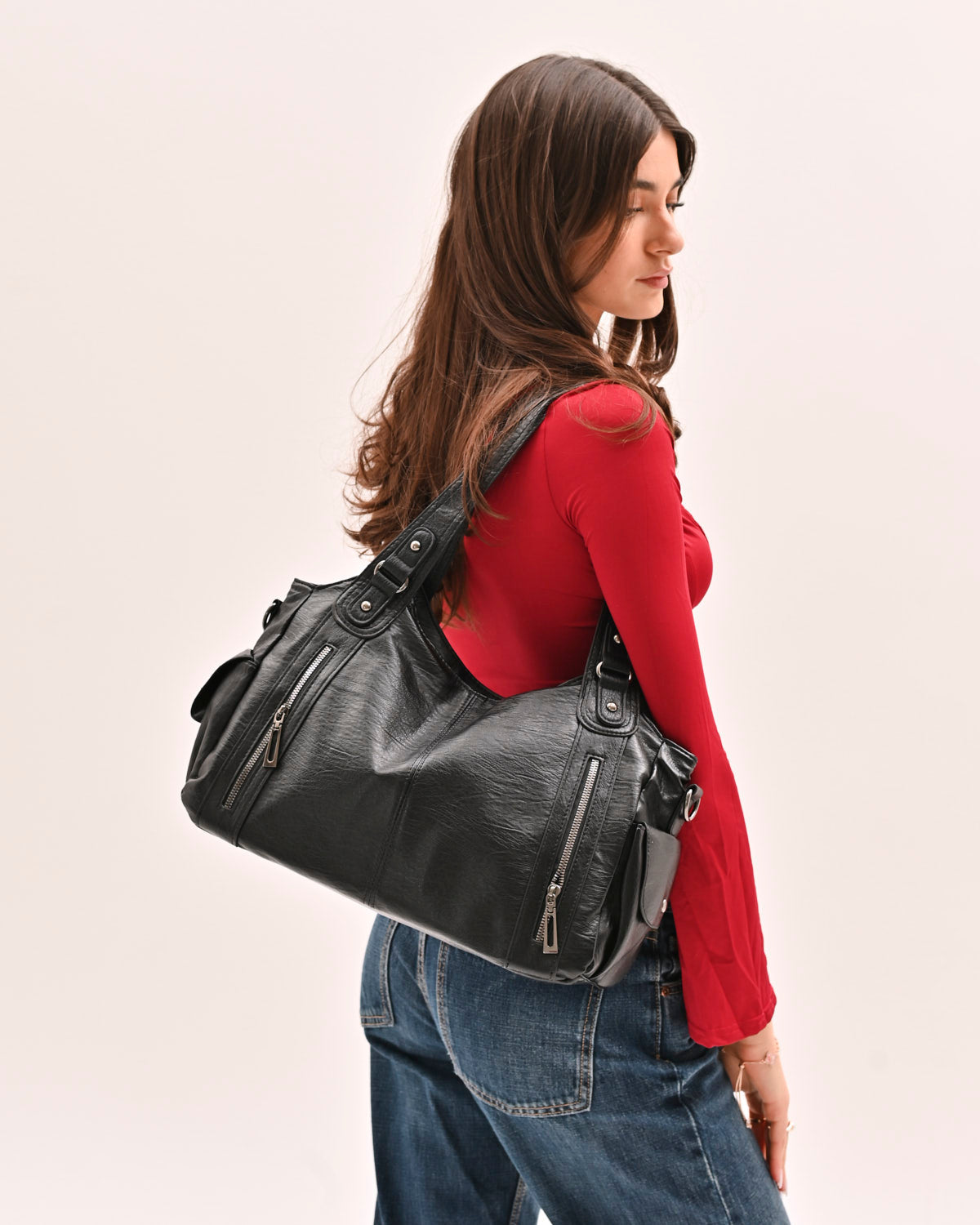 It girl city bag - Black